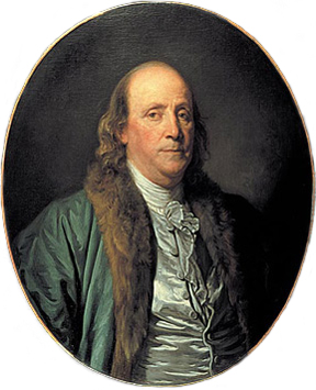 Portrait of Benjamin Franklin Portrait of Benjamin Franklin