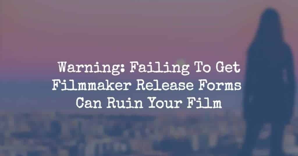 filmmaker release forms