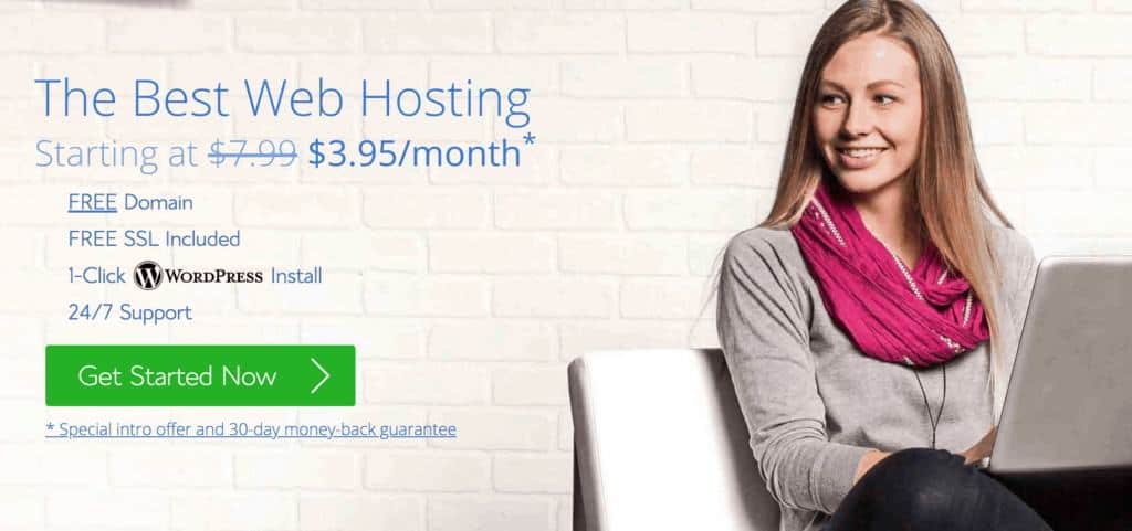 Bluehost website hosting