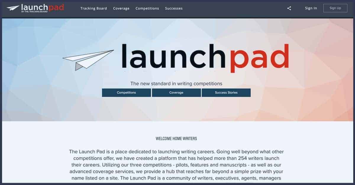 launchpad screenplay contest