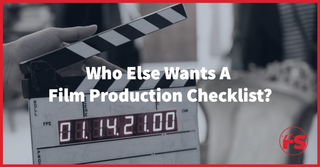 film production checklist